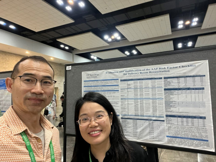 Henry Lee and Siyuan Jiang at PAS 2025
